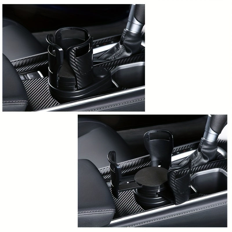 1PC Car Cup Holder Expander Adapter - Adjustable Multifunctio<i></i>nal Dual Cup Holder with Phone Holder |